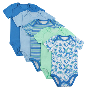 Neonato 2023 tuta per neonato 0-24 mesi tuta per neonato a maniche corte tuta per neonato in maglia - Product Image 1