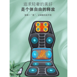 Enlong Massage Cushion 308D Supreme Edition Neck Back Waist Heating Vibration Car Use - Product Image 1