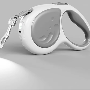 공장 최고 판매자 사용자 정의 로고 <span class=keywords><strong>Led</strong></span> 빛 애완 동물 개 가죽 끈 나일론 애완 동물 액세서리 자동 <span class=keywords><strong>Led</strong></span> 개폐식 개 가죽 끈 도매 - Product Image 1