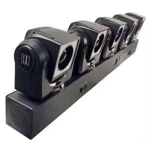 Recommandation Promotionnelle : Projecteur LED mobile 5x60W 4-en-1, 320W RGBW à cinq têtes DMX RDM pour soirées et boîtes de nuit - Product Image 2
