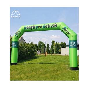 Disesuaikan balap balon olahraga lengkungan tiup iklan udara mulai menyelesaikan garis Acara lengkungan tiup untuk promosi pameran - Product Image 2