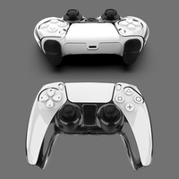 Coque en cristal pour contrôleur PS5 coque de protection transparente pour étui de protection PS5