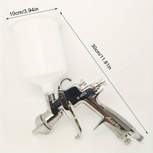 <span class=keywords><strong>Pistolet</strong></span> de pulvérisation de peinture sans air professionnel <span class=keywords><strong>pneumatique</strong></span> haute pression, moyenne pression, haut débit, respectueux de l'environnement, K400 1,3 mm 600 ml - Product Image 2