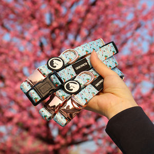 Collares Personalizados Okeypets, Ajustables, Resistentes y Duraderos, Collar de Perro con Impresión de Poliéster Personalizada para Perros Grandes y Pequeños - Product Image 3