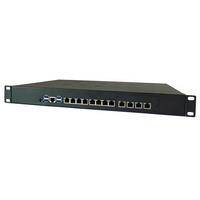 Appareil de sécurité réseau 1U pour montage en rack, Xeon E5 V3 V4 avec 12 ports 2.5GbE et 10G SFP Plus pour pare-feu VPN Pfsense