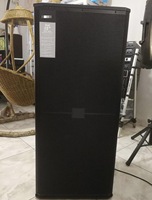 Prix d'usine Gamme complète Double haut-parleur de 15 pouces 2800W Subwoofer passif pour basses Subwoofer de scène Double haut-parleur professionnel de 15 pouces