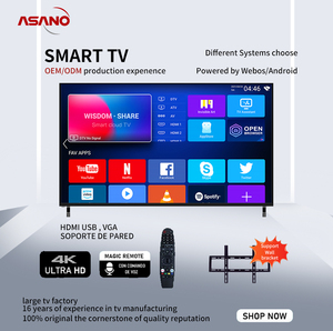 Téléviseur intelligent 85 pouces, design sans cadre, Mini LED personnalisé, Android 4K Ultra HD, téléviseur pour hôtel - Product Image 5