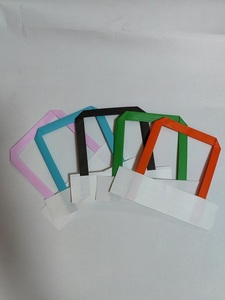 Túi xử lý 100% màu kích thước lớn ưa thích rắn phẳng túi giấy xử lý - Product Image 5