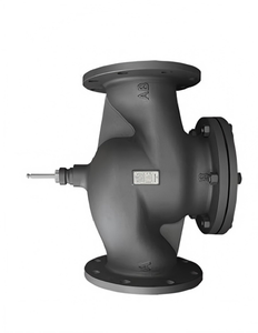 Vanne à soupape à 2 ports régulatrice Nanjing Mingmen MVF461.25 DN25 PN16/25 à brides Kvs 7.5 avec joint en PTFE et fibre de carbone pour CVC - Product Image 1