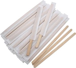 Palillos Agitadores Desechables de Bambú/Madera para Espresso, Palitos para Café Ecológicos - Product Image 2