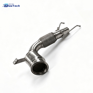 Para MINI Cooper S F56 B48 2.0T, Tubo Recto Pulido de Alto Rendimiento, Acero Inoxidable 304, Escape de Alto Flujo, Ensamblaje con Pernos, Euro 5, 200 Celdas - Product Image 6