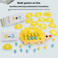 Jouets mathématiques en bois pour enfants, tableau de calcul des nombres, formation à la pensée logique, aides aux opérations mathématiques pour les enfants