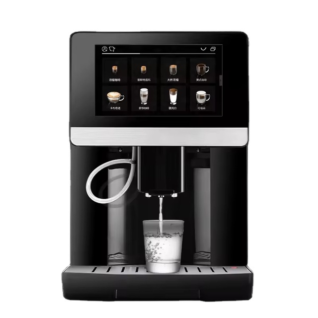 Full Automatic Smart Coffee Makers with Digital Touch Screen Espresso Cappuccino Latte Coffee Machine