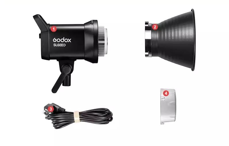 Godox SL60IID 70W COB Video Light - Portable & App Control