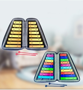 ขายส่งเมทัลโลโฟน กล็อกเกนสปีล ไซโลโฟน 16/20 เสียง สีทองและสีรุ้ง เครื่องดนตรี - Product Image 2