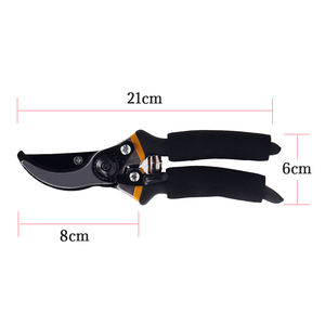 Rust-Proof Stainless Steel Pruning Shears Heavy Duty Garden Clippers Thick Branches Professional Bypass <strong>Pruner</strong> with Safety Lock - Product Image 6