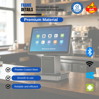 Terminal de point de vente intelligent, machine de point de vente, écran tactile 15,6 pouces, système de point de vente tout-en-un, caisse enregistreuse, machine de caisse, EPOS, caisse enregistreuse