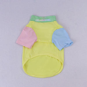 เสื้อยืดสำหรับสุนัขแมวเสื้อผ้าสัตว์เลี้ยงเสื้อสุนัขแมวขนาดใหญ่ขนาดเล็กหรูหราสำหรับฤดูร้อนโลโก้ออกแบบได้ตามต้องการ - Product Image 5