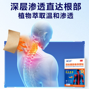 Parches Adhesivos Médicos Xcyly para Alivio del Dolor, 12 Unidades, para Cuello, Hombros, Zona Lumbar y Piernas, Antirreumáticos - Product Image 3