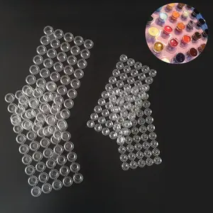 Gobelets en plastique pour application de colle et d'encre, accessoires de tatouage, 100 pièces, jetables, tasses à encre, pour Pigment au micro-ondes