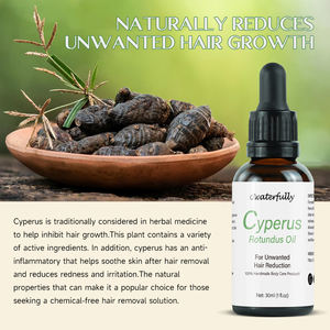 OEM Venta al por mayor 100% Pure Natural Organic Cyperus Rotundus Aceite esencial para la depilación de la piel Aceite de depilación - Product Image 4