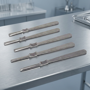 Ensemble de lime à os Farabeuf en acier inoxydable argenté, manuel, avec poignée moletée, certifié CE, 12 positions de mâchoires, instruments chirurgicaux dentaires - Product Image 3
