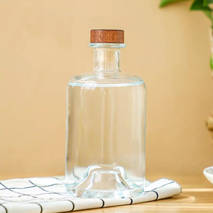Bouteilles en verre rondes à fond concave de 500 ml, très demandées pour l'exportation, <span class=keywords><strong>prix</strong></span> de la vodka, spiritueux et boissons alcoolisées, whiskies mélangés - Product Image 3