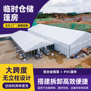 Carpa Maister de Estilo Europeo, Carpa de Almacenamiento Industrial con Estructura de Aluminio de Gran Tamaño, Semi Cerrada y Resistente al Viento - Product Image 3