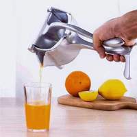 Groothandel Handmatige Fruitpers Voor Citrussap Hete Verkopende Aluminium Stalen Handmatige Sappers Voor Citroenen Groenten