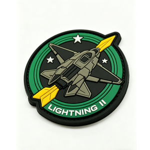 Patch thermocollant 3D en caoutchouc, badge tactique personnalisé en PVC pour vêtements, sacs à dos, chapeaux et sacs - Product Image 1
