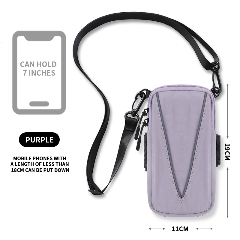 Purple with strap
