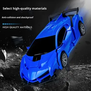 Bjq OEM 1/18 2-Trong-1 Chuyển Đổi RC Xe Ô Tô Xe Thể Thao & Biến Dạng <span class=keywords><strong>Robot</strong></span> Mô Hình Điều Khiển Từ Xa Xe Đồ Chơi Cho Trẻ Em Quà Tặng - Product Image 5