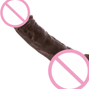 Dildo Simulato Nero Piccolo per Uomo, 23x4cm 380g, Resistente all'Acqua, Portatile, per Piacere Sessuale Adulto - Product Image 1