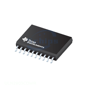 Circuito Integrado de Gestión de Energía (PMIC) ULN2803CDWR de Ocho Canales Darlington de 50 V, en Existencia, 20 SOIC (0.295\", 7.50 mm de Ancho), Venta al por Mayor - Product Image 1