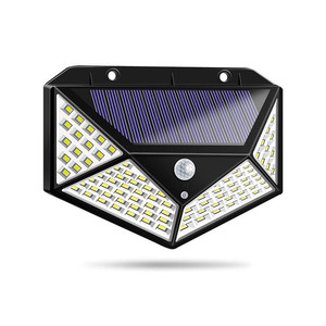 IP65 Waterproof Outdoor Solar <b>LED</b> <b>Light</b> <b>with</b> <b>Motion</b> <b>Sensor</b> 3 Modes 4100K Neutral White Dimmable for Garden Street Decoration - Product Image 1
