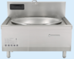 Cuisinière à induction commerciale à double brûleur, autoportante, avec protection anti-éclaboussures pour restaurant - Product Image 4