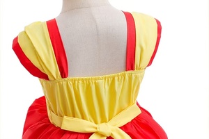 Vestido de Princesa de Fantasía para Niñas, Disfraz de Elsa, <span class=keywords><strong>Anna</strong></span>, Blancanieves, para Cosplay, Fiesta de Cumpleaños, Poliéster - Product Image 6