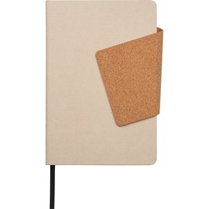 Nueva Libreta Ecológica Moderna con Cubierta de Cartón de Leche Reciclado, Estilo Ejecutivo Promocional, Logotipo Personalizado, Cierre Magnético de Corcho - Product Image 4