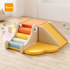 Ensemble de 7 jouets d'<span class=keywords><strong>escalade</strong></span> en mousse souple, piscine à balles, aire de jeux intérieure pour tout-petits, aire de jeux souple pour bébés - Product Image 1