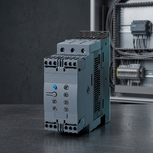 Disjoncteur de protection moteur Siemens Sirius 3RW4038-1BB14, contrôleur PLC 11kW 25.3A Modbus pour équipement électronique - Product Image 3