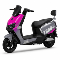 Potente Motocicleta Eléctrica de 72V 1500W con Pantalla LCD Inteligente y Sistema de Alarma con Doble Control Remoto, Batería de 72V 20AH para Adultos