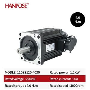 Yüksek performanslı 110SS120-4030 0.8N.<span class=keywords><strong>m</strong></span> 5.0A 220VAC servo motor sürücüler 1.2kw AC servo motor sayısal kontrol tıbbi ekipman - Product Image 2