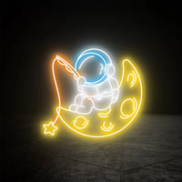 Enseigne néon LED rétro personnalisée, intensité réglable, DC12V, étanche, lumière du jour 6000K, signalétique en acrylique pour entreprises, magasins, décoration murale de maison, vente en gros