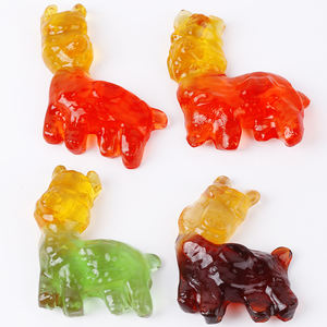 Fabricants de bonbons sur mesure en gros, pack d'échantillons, saveurs de fruits assorties, bonbons gélifiés halal en vrac, bonbons gélifiés en forme d'alpaga - Product Image 5