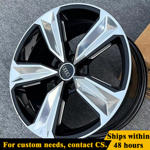 고급 단조 휠 맞춤형 18 19 20 인치 검 모양의 합금 휠 5X112 허브 Audi A3 A4 A5 모델을위한 새로운 5 스포크 - Product Image 2