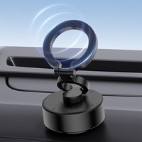 TikTok Nouvel article chaud D1 Adsorption sous vide Support magnétique Tableau de bord Grand écran Support rotatif à 360 degrés Téléphone portable intelligent