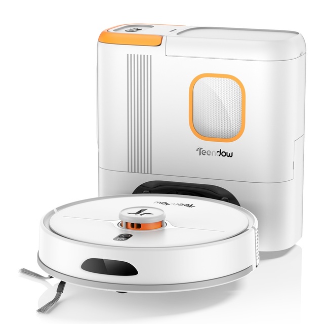 Teendow Lidar Self-Navigating Robot Vacuum Wholesale Automatic Wet Dry Smart Mopping Sweeping Robot Vacuum Cleaner