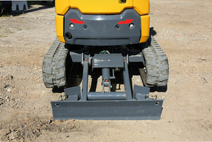 Miniexcavadora XE19U de 1.9 Toneladas, Giro de Cola Cero, Orugas Telescópicas, Motor Kubota D1105, Excavadora Hidráulica Compacta, Alta Fuerza de Desplazamiento - Product Image 3