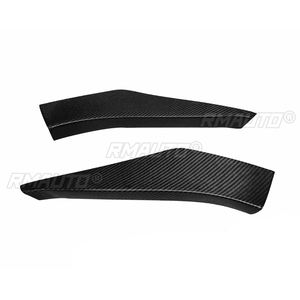 2 pièces de garnitures de séparateur de pare-chocs avant et d'ailettes d'aération en véritable fibre de carbone pour Toyota Supra GR A90 A91 MK5 FRP 2019-2022 - Product Image 2