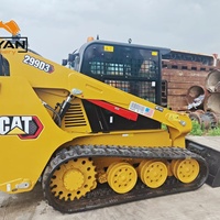 Minipala cingolata CAT 299D3 usata ad alte prestazioni per lavori agricoli, paesaggistici, demolizioni e costruzioni in spazi ristretti